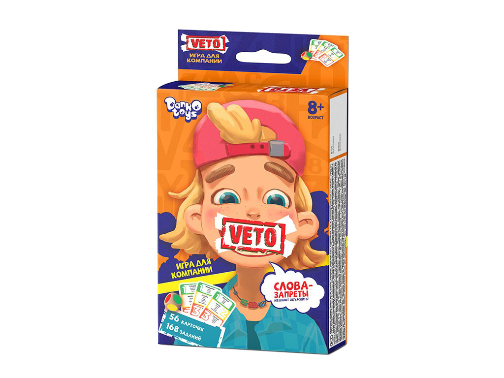 Настільна гра VETO міні, Danko Toys
