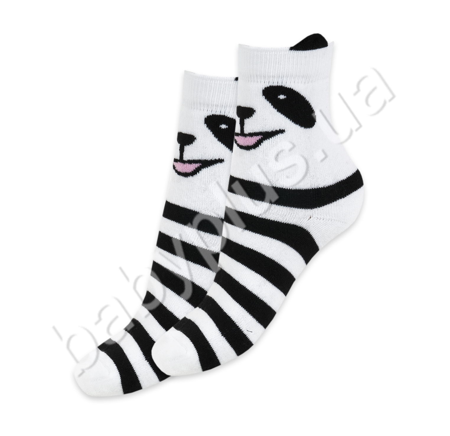 Шкарпетки, розмір 10-12, зимові білі. Внутрішній плюш, об'ємний малюнок. ТМ Duna