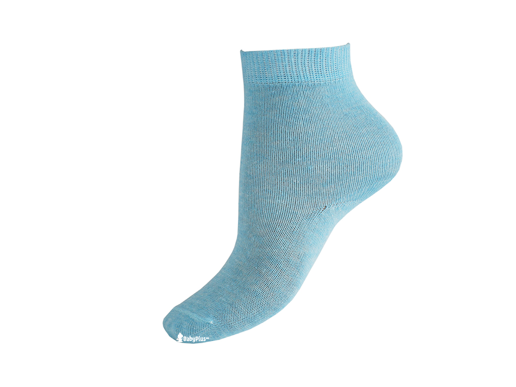 Шкарпетки, розмір 16-18, демісезонні бірюзові. Бавовна. ТМ Duna
