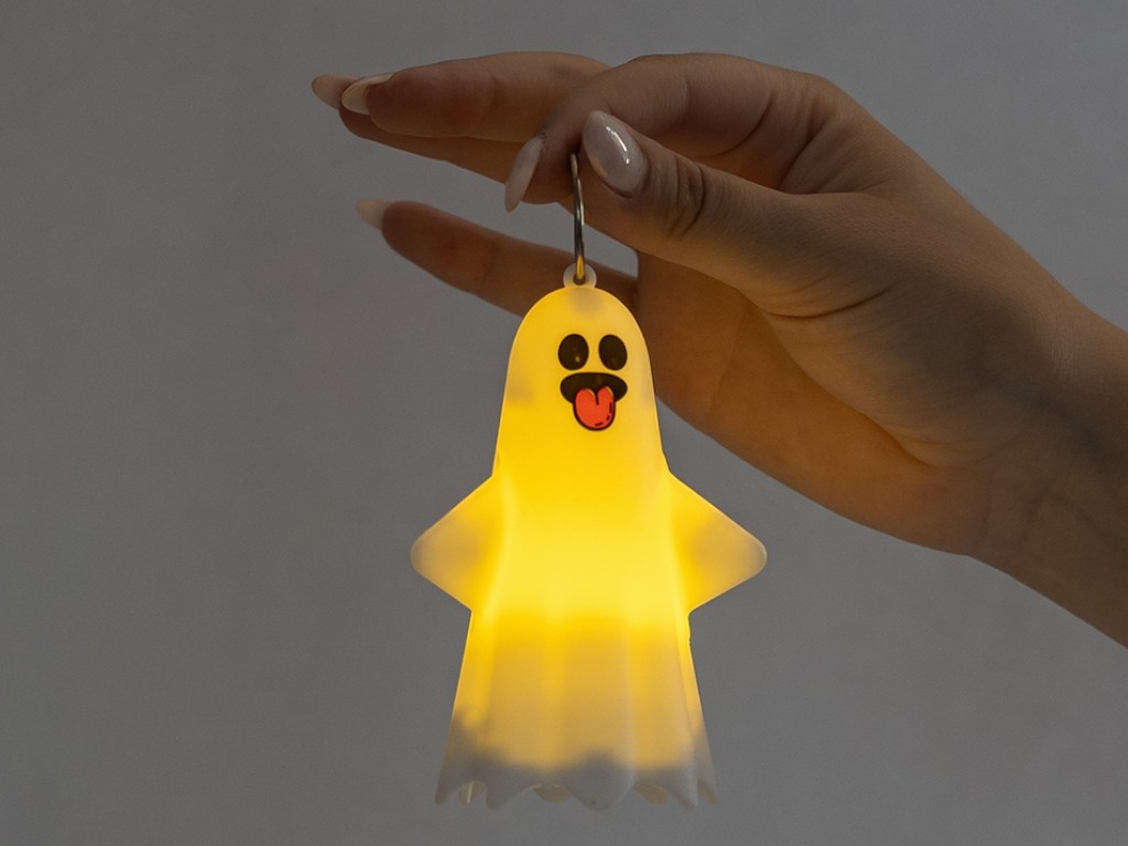 Світлодіодна свічка (LED) Привид, 10,5 см, пластик