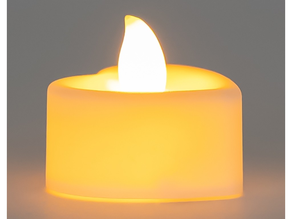 Светодиодная свеча LED Сердце, 4 см (цена за 1шт)