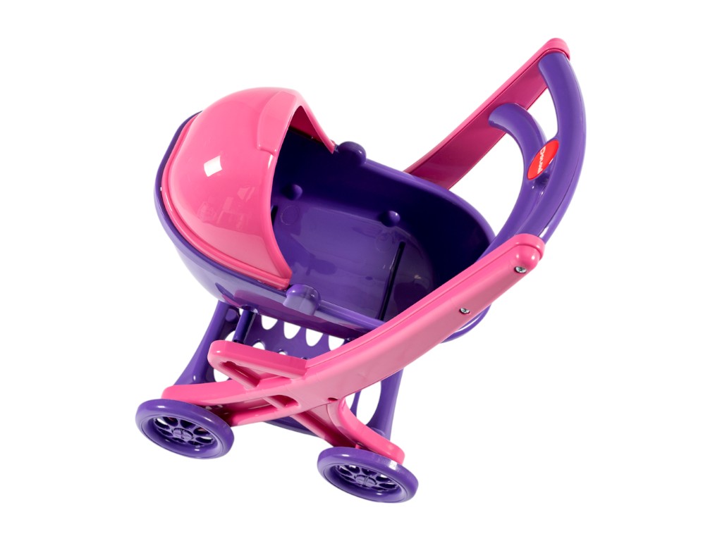 Коляска для кукол с люлькой 0121/02, 57 см, 4 колеса, Doloni Toys