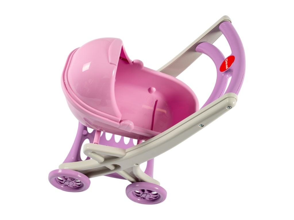 Коляска для кукол с люлькой 0121/04, 57 см, 4 колеса, Doloni Toys
