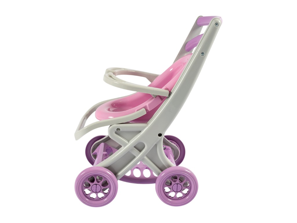 Коляска для кукол с шезлонгом 0122/04, 58 см, трансформируется, Doloni Toys