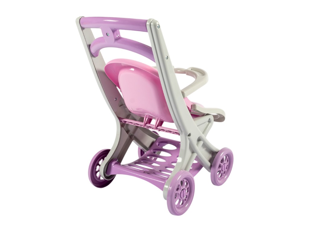 Коляска для кукол с шезлонгом 0122/04, 58 см, трансформируется, Doloni Toys