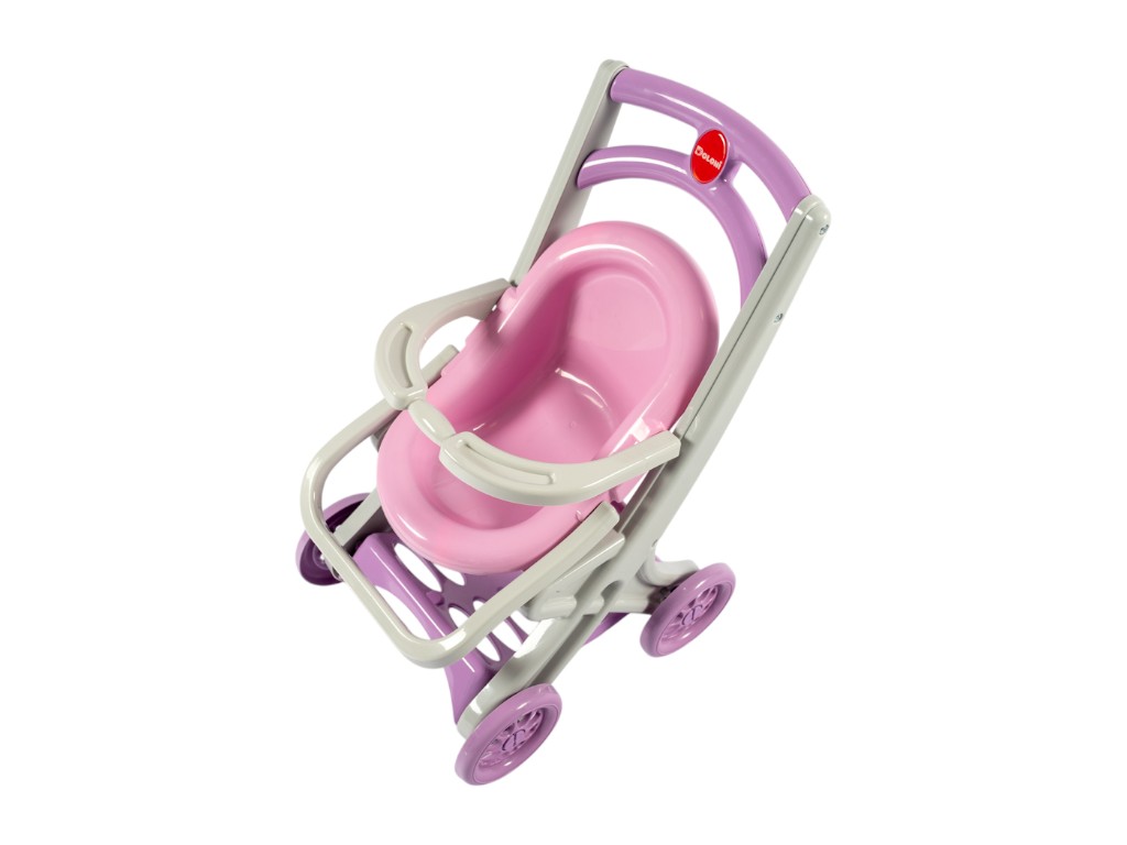 Коляска для кукол с шезлонгом 0122/04, 58 см, трансформируется, Doloni Toys