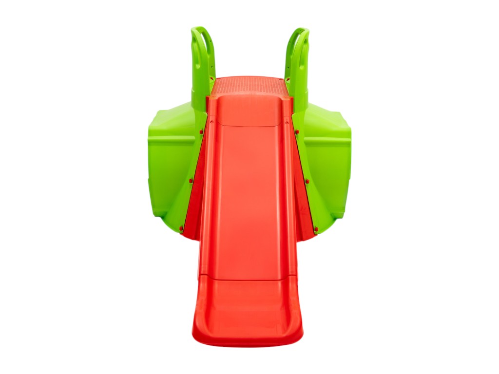 Гірка із тунелем червоно-зелена. Doloni Toys 01470/13