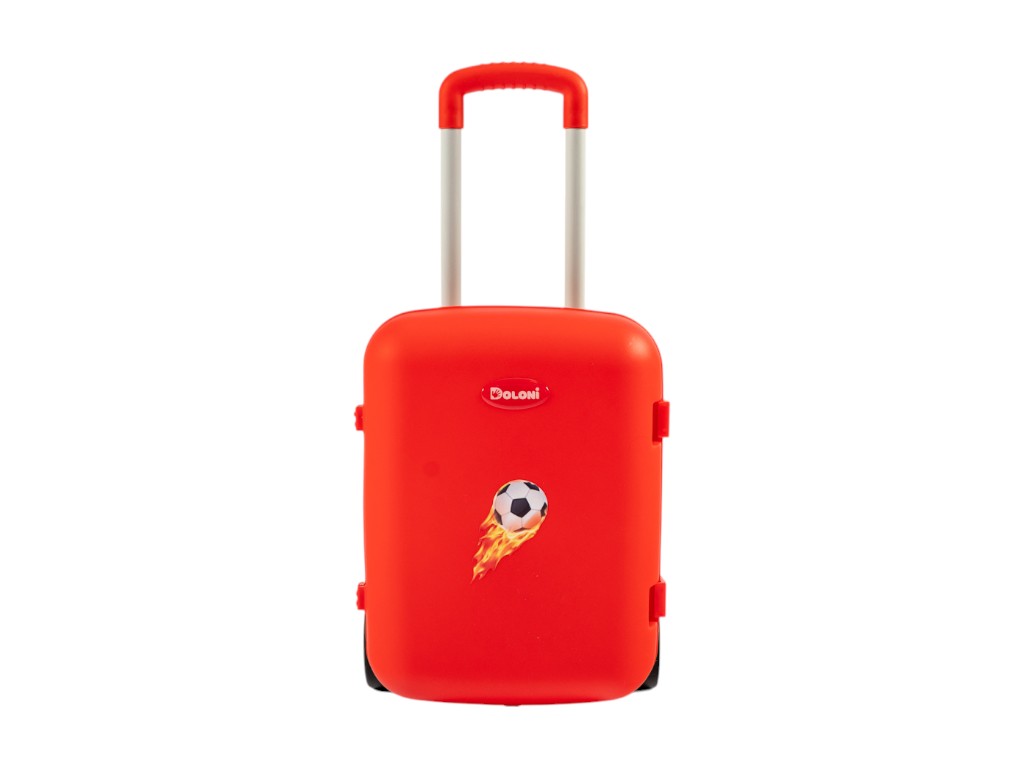 Чемодан игрушечный красный. Doloni Toys 01520/01