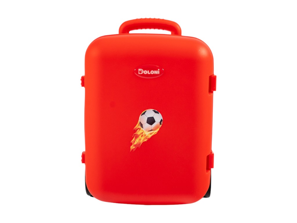 Чемодан игрушечный красный. Doloni Toys 01520/01