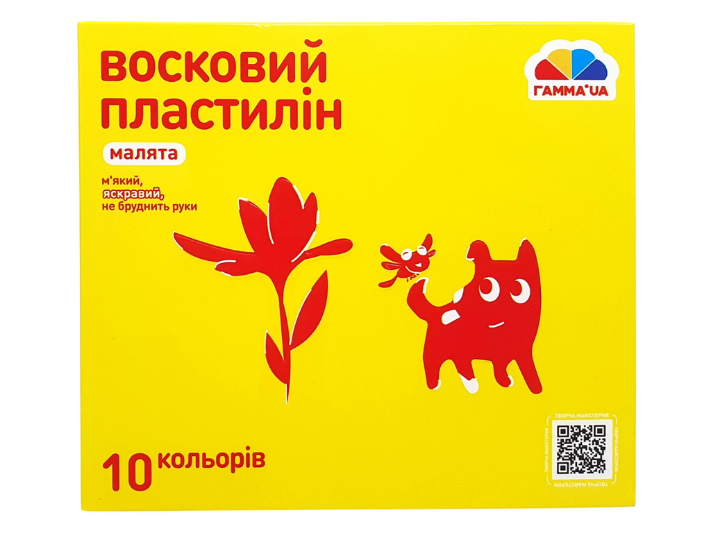 Пластилин восковой Малыши, Гамма 100304