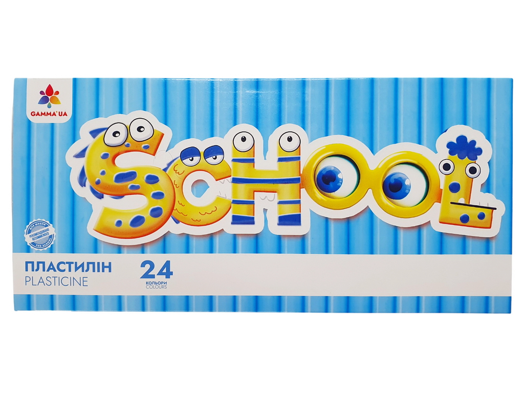 Набор пластилина 24 цвета, Гамма 200319