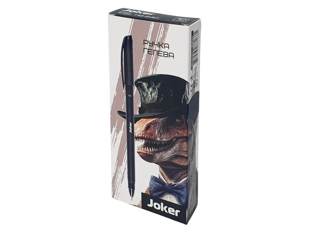 Ручка гелева Hiper Joker чорна
