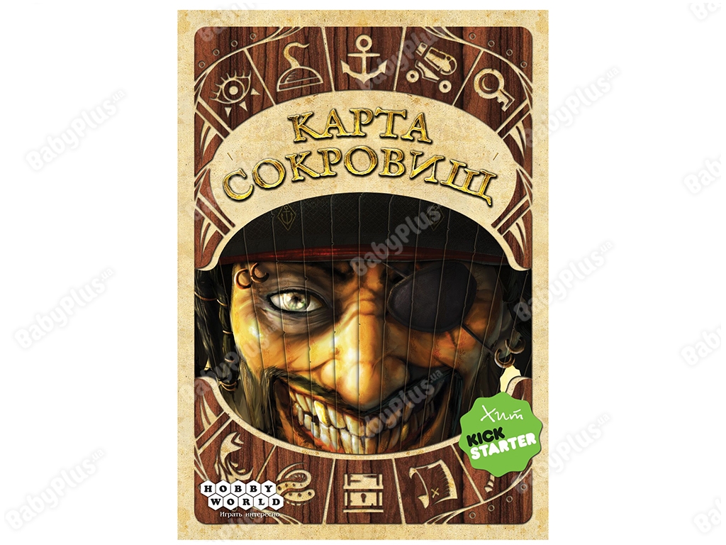 Настольная игра Карта сокровищ. Hobby World 4620011813374