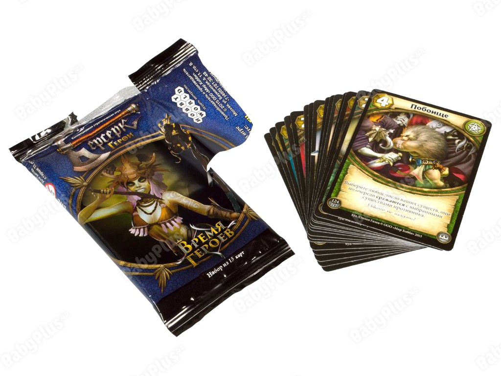Настільна гра Берсерк. Герої. Час Героїв-бустер. Hobby World 1467