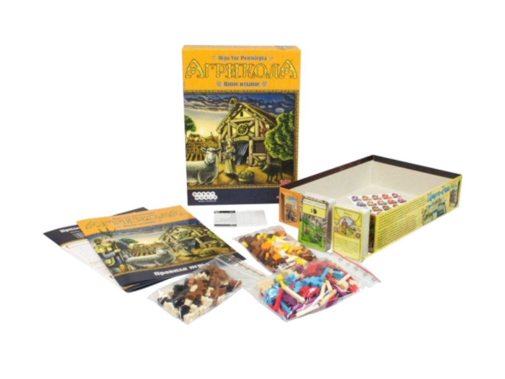Настільна гра Агрікола. Нове видання. Hobby World 1608