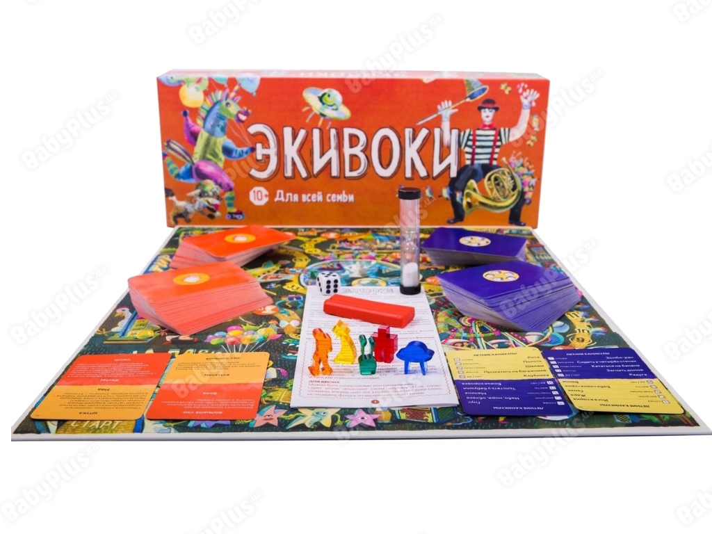 Настільна гра Еківокі. Для всієї сім'ї. Hobby World 21265