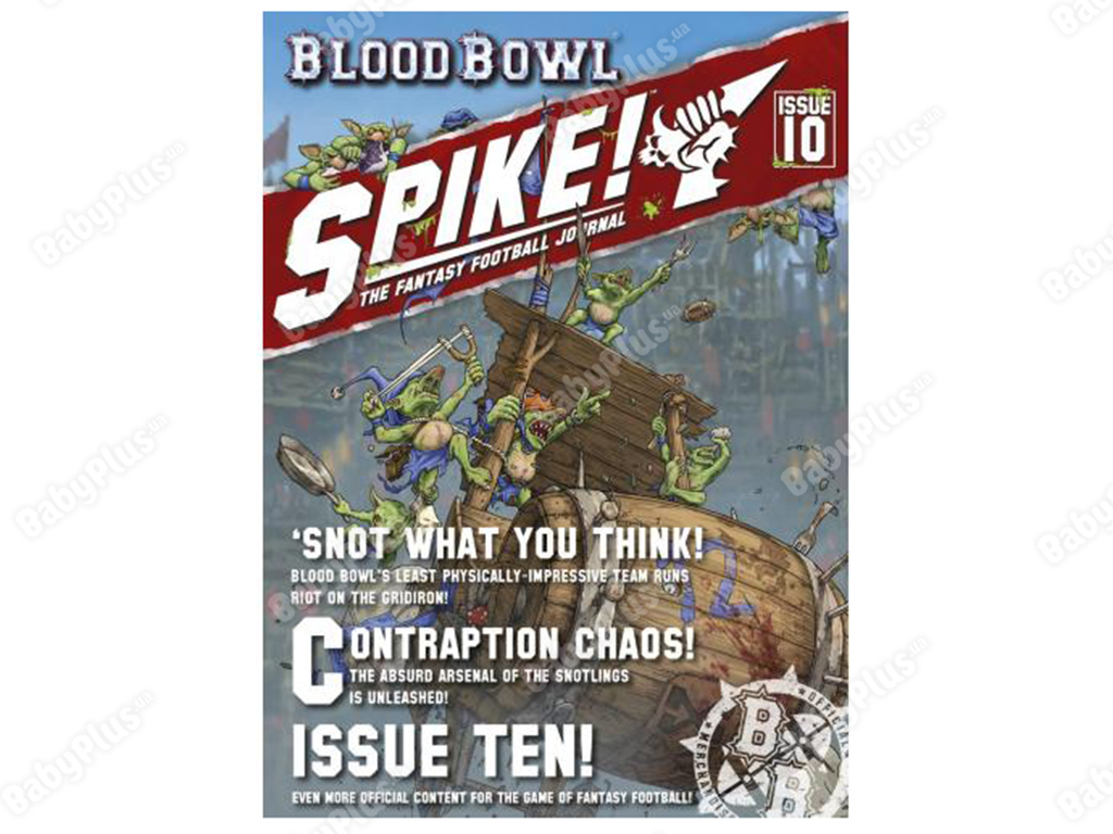 Купить Настольная игра Blood Bowl Spike! Journal Issue 10. English. Games  Workshop 60040999016 недорого