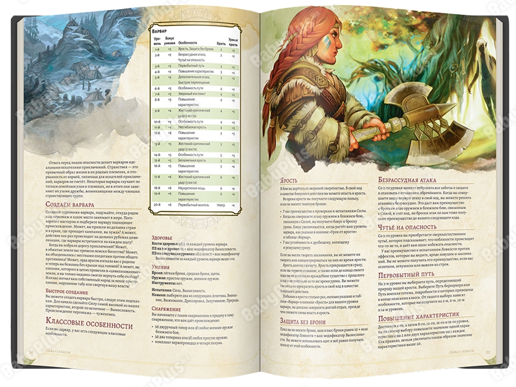 Настольная игра Dungeons & Dragons. Книга игрока. Hobby World 9785604165683