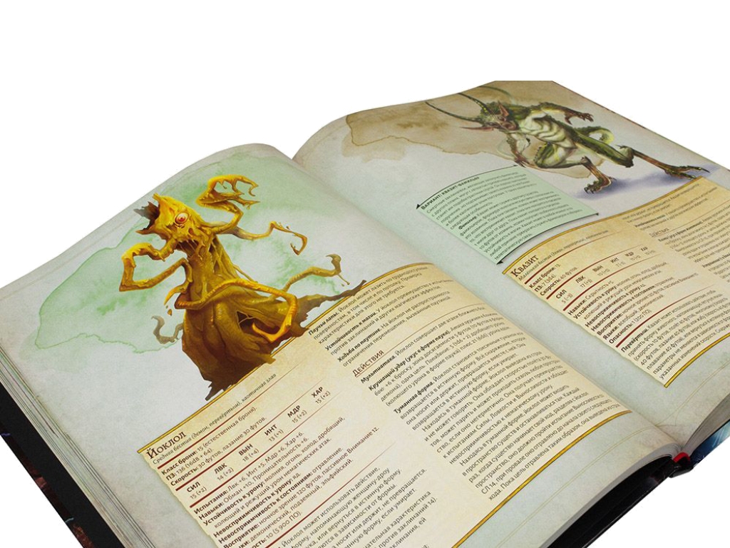 Настільна гра Dungeons & Dragons. Енциклопедія чудовиськ. Hobby World 9785907170124