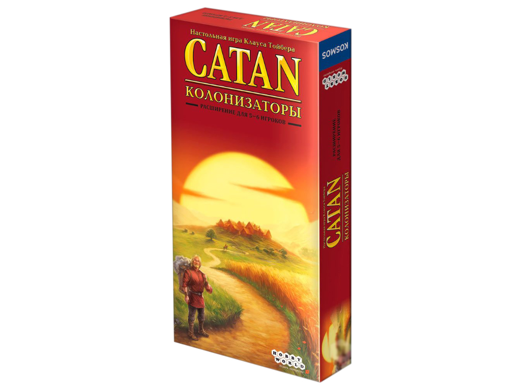 Купить Настольная игра Catan. Колонизаторы. Расширение для 56 игроков (3-е  русское издание). Hobby World недорого