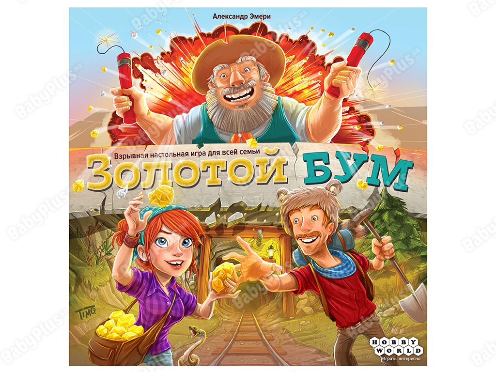 Настольная игра Золотой бум. Hobby World 4630039151136