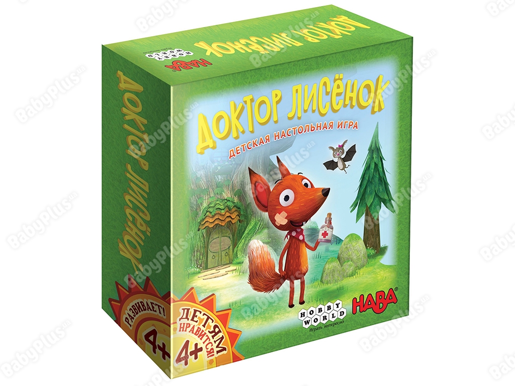 Настільна гра Доктор Лисеня. Hobby World 4630039151303