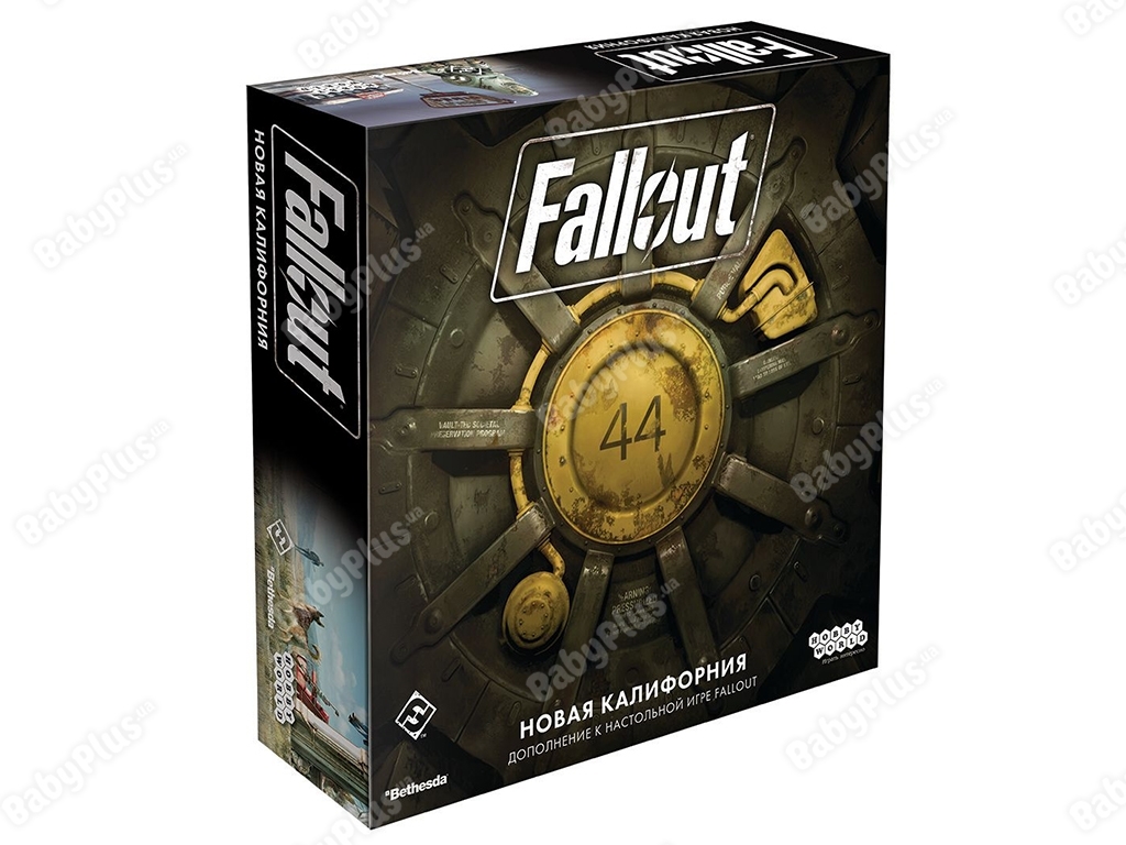 Настільна гра Fallout. Нова Каліфорнія. Hobby World 4630039151556
