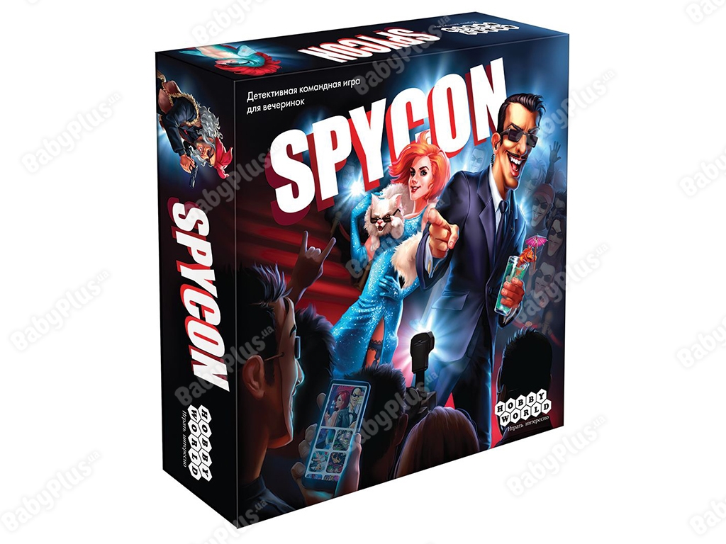 Настольная игра Spycon. Hobby World 4630039151648