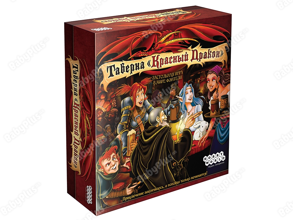 Настільна гра Таверна Червоний Дракон. Гулянка в стилі кунгфу. Hobby World 4630039152287