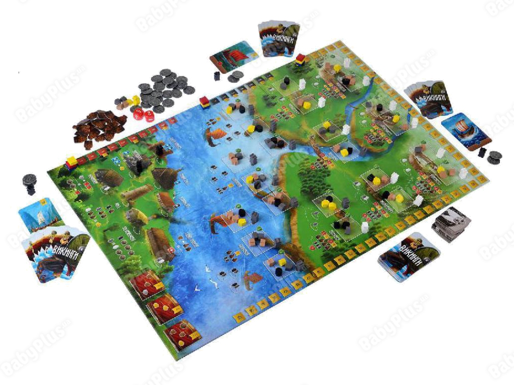 Настольная игра Викинги. Magellan 4660006614753