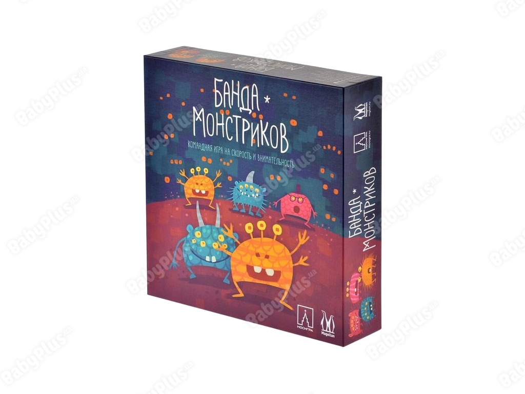 Настольная игра Банда монстриков. Magellan 4660006615972