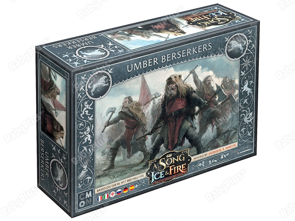 Настільна гра Пісня льоду й полум'я. Набір Берсерки Амбер Umber Berserkers. Hobby World 889696008015