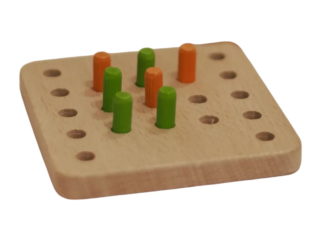 Деревянная игра Крестики-нолики, Igroteco