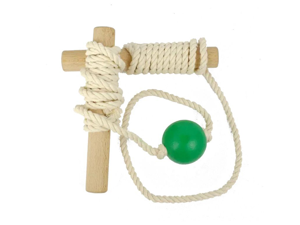 Игра для активного досуга Круть-Верть, намотка шнурка, 2 игрока, Igroteco
