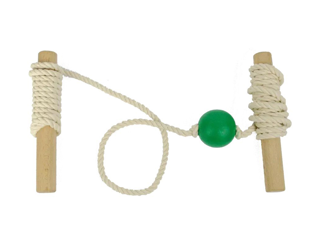 Игра для активного досуга Круть-Верть, намотка шнурка, 2 игрока, Igroteco