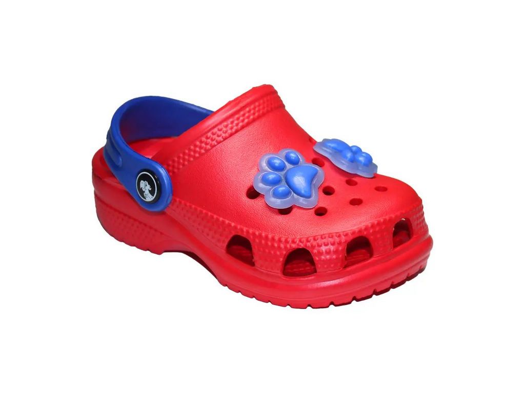 Сабо детские красные с лапками, Размер 26, Jose Amorales