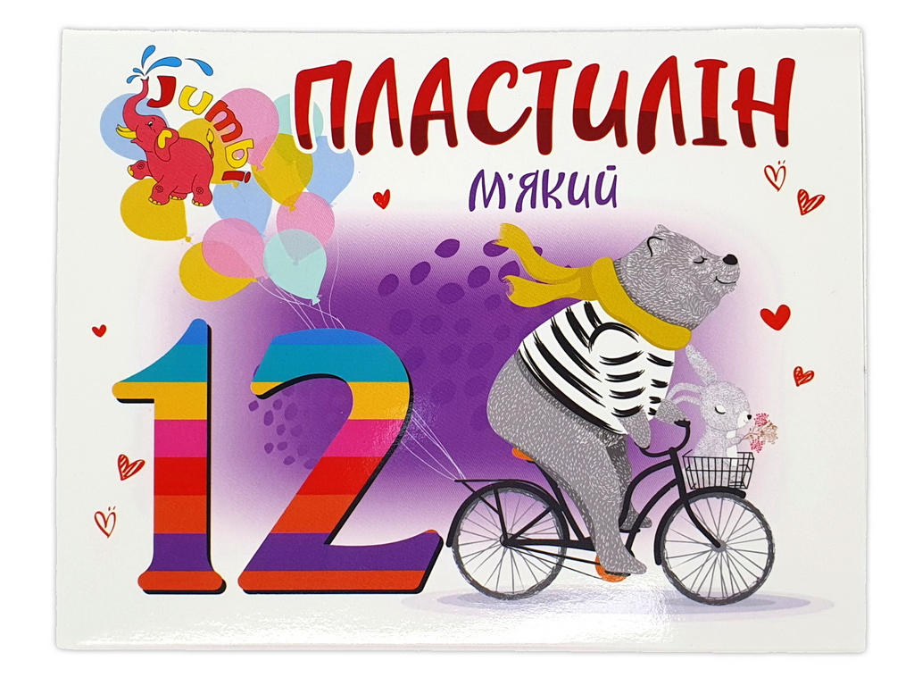 Пластилин мягкий, Jumbi КТ 230604
