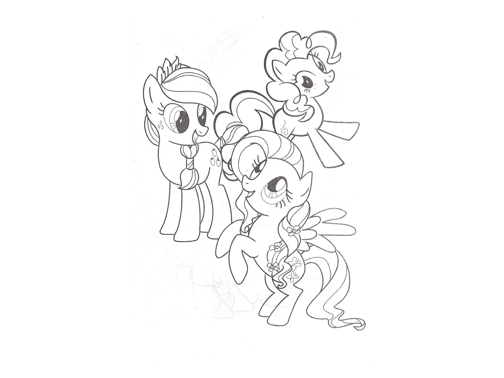 Розмальовка "My Little Pony" з наклейками, творчі завдання + 100+ наклейок, від 3 р., Jumbi