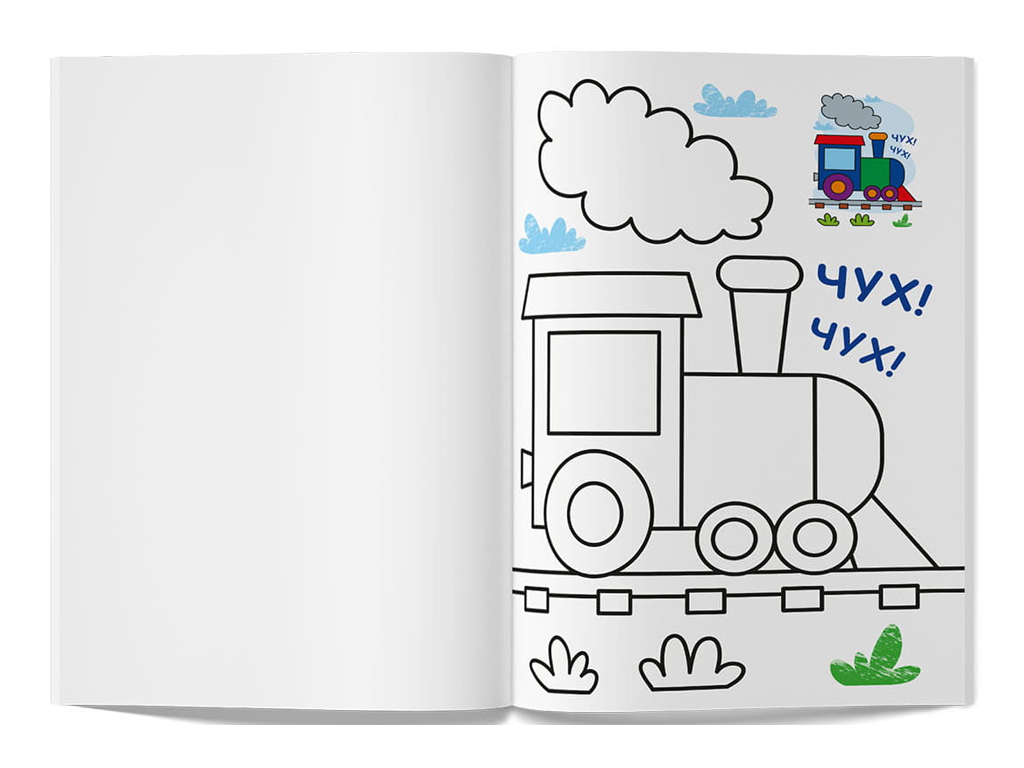 Розмальовка, Кольорованка, Розмовлялки, Crystal Book F00033020