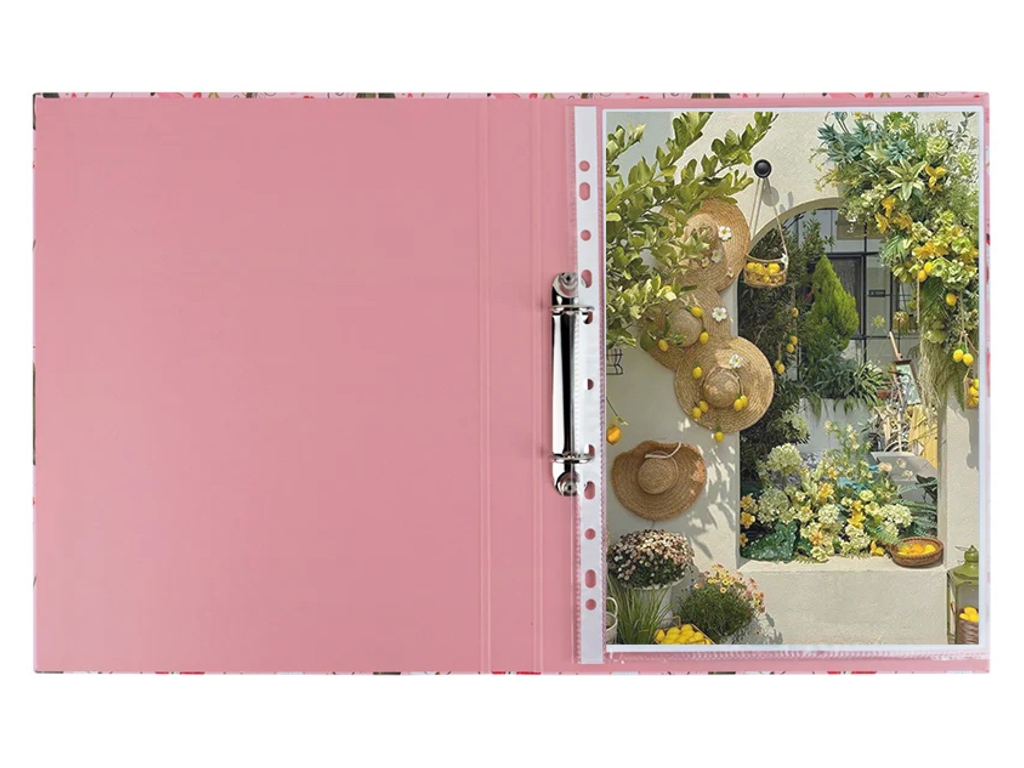 Папка на 2-х кольцах A4 Axent Secret Garden 1209-3-A-TR, 30 мм, картонная