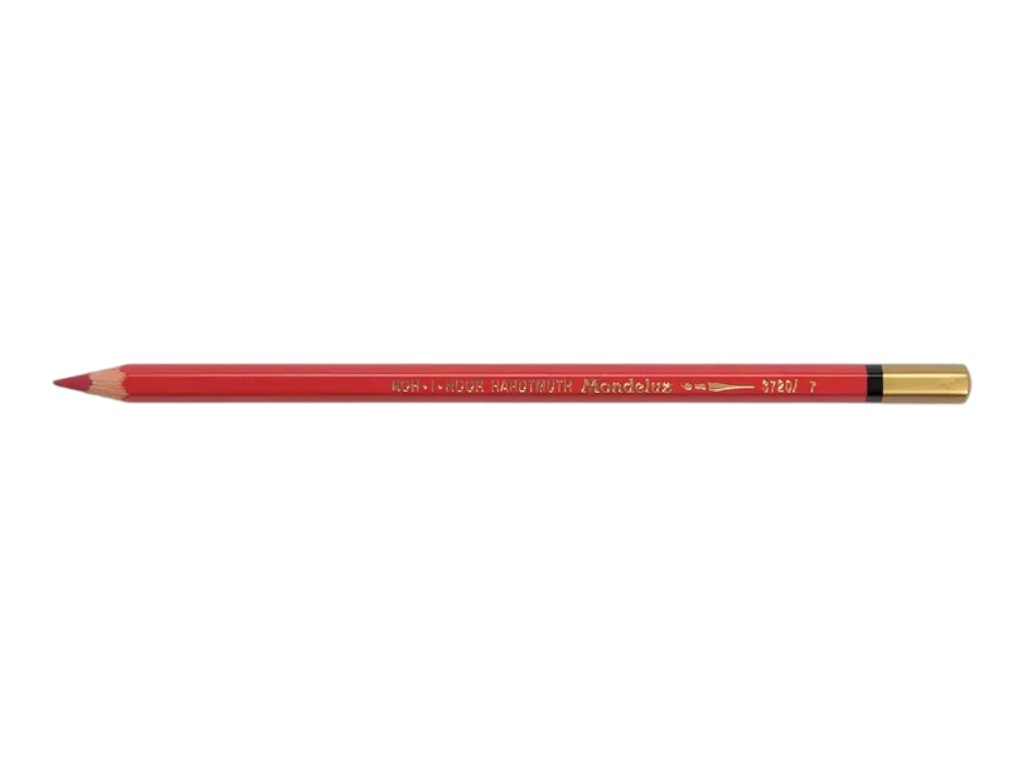 Карандаш акварельный Koh-i-Noor Mondeluz carmine red, карминовый красный, 3720/132