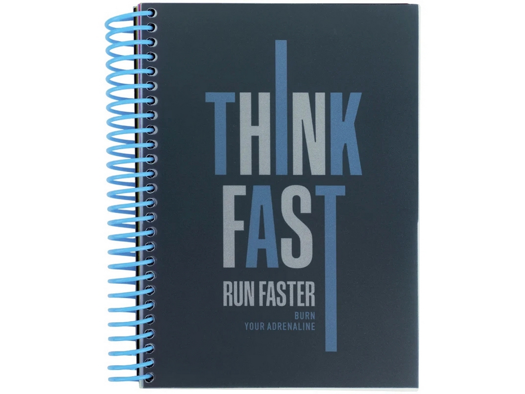 Блокнот с разделителями в ячейку А5, 120 листов, Think fast, Axent 8405-20-A