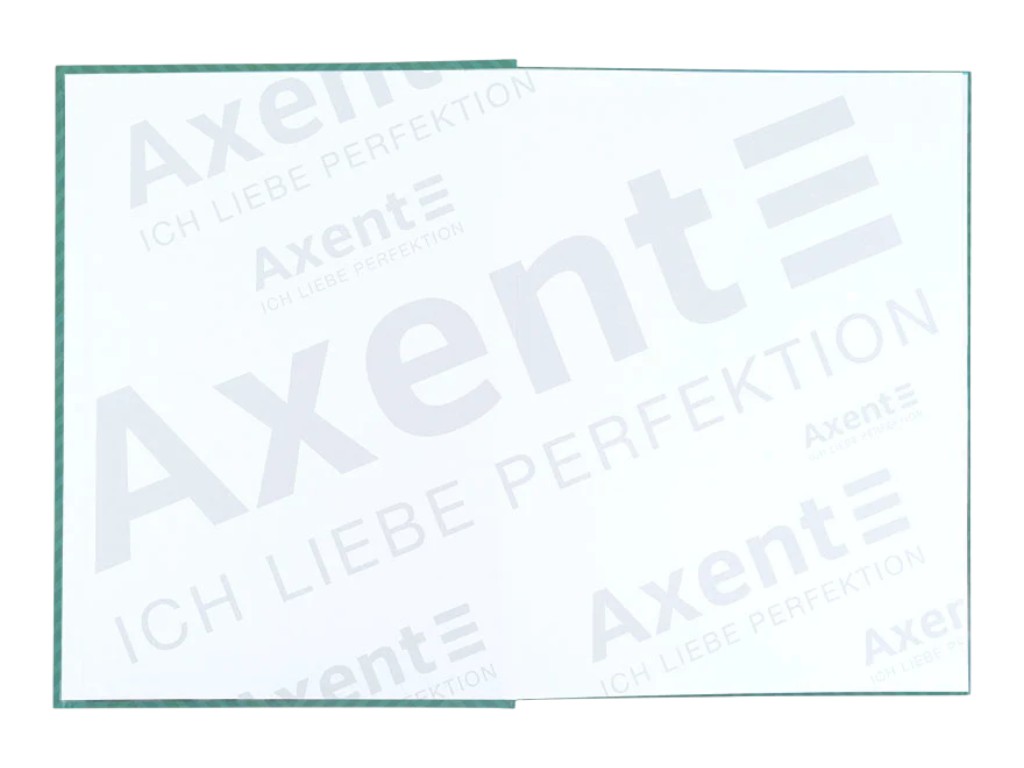 Книга записная Pattern Axent 8425-3-A, A4, клетка, 96 листов, бирюзовая
