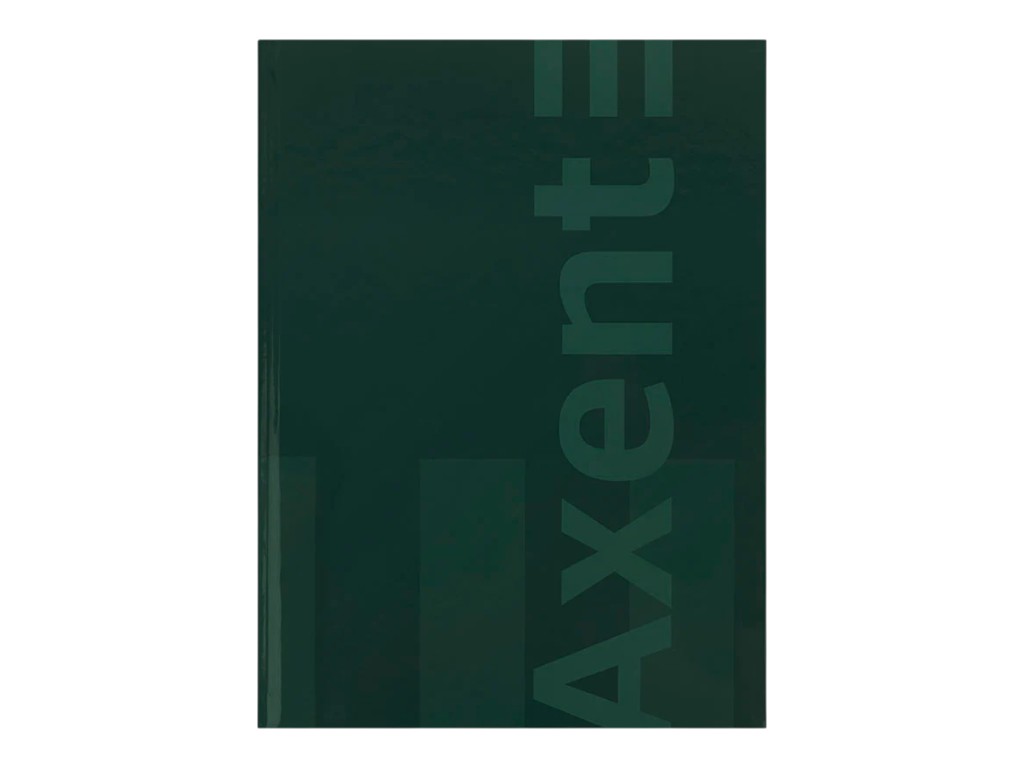 Книга записна One Color Axent 8426-1-A, A4, клітинка, 96 аркушів, зелена