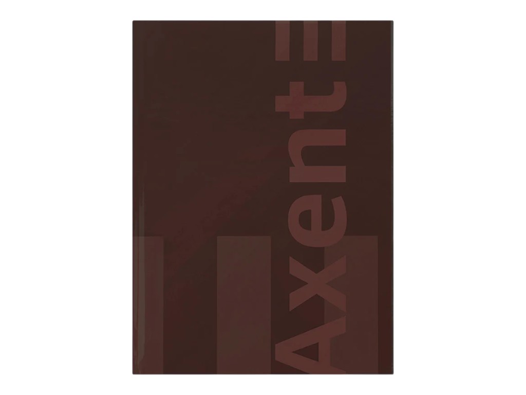 Книга записна One Color Axent 8426-2-A, A4, клітинка, 96 аркушів, бордова