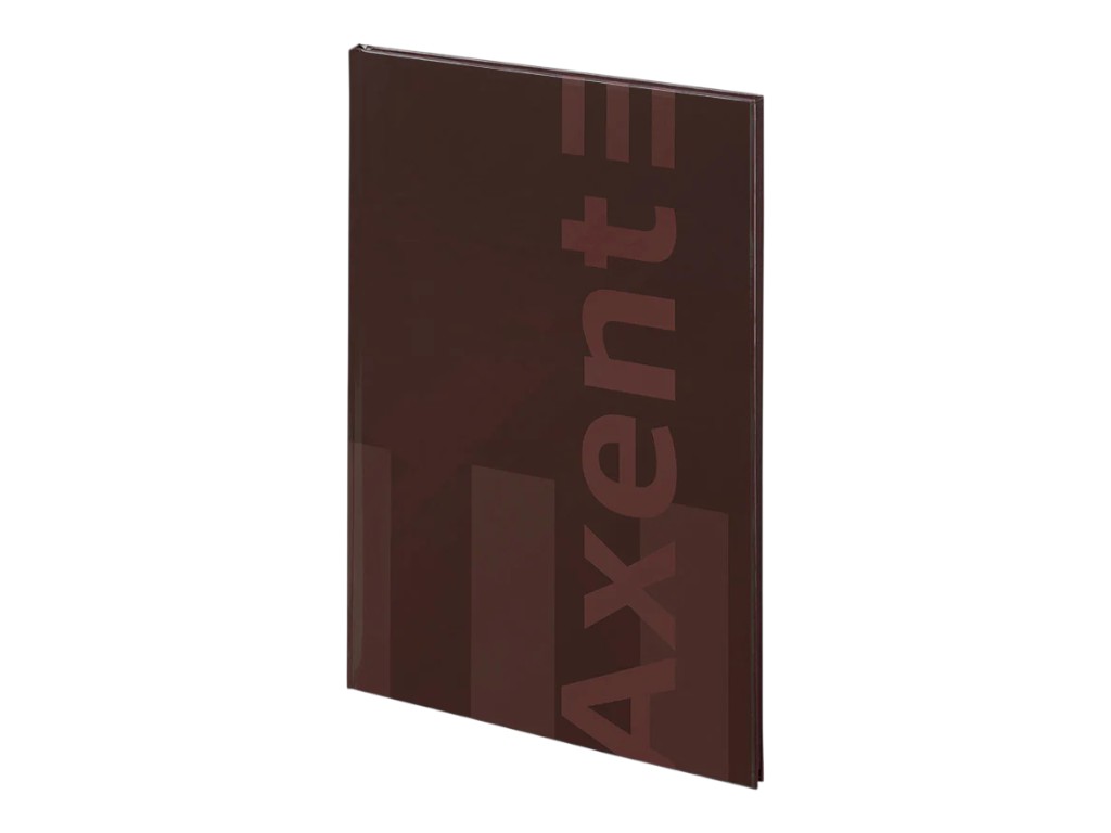 Книга записна One Color Axent 8426-2-A, A4, клітинка, 96 аркушів, бордова