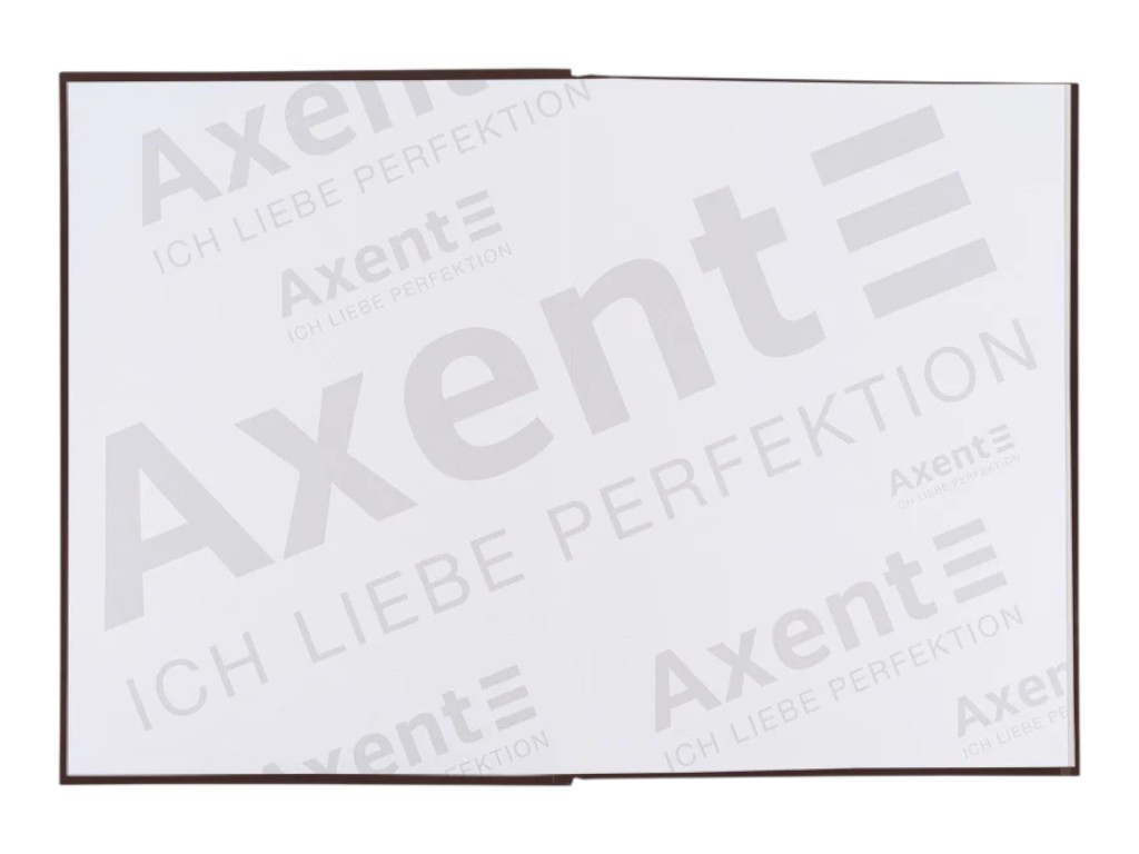 Книга записна One Color Axent 8426-2-A, A4, клітинка, 96 аркушів, бордова