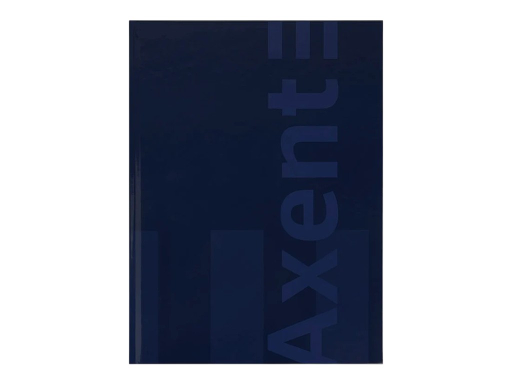 Книга записная One Color Axent 8426-3-A, A4, клетка, 96 листов, синий