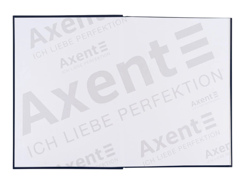 Книга записная One Color Axent 8426-3-A, A4, клетка, 96 листов, синий