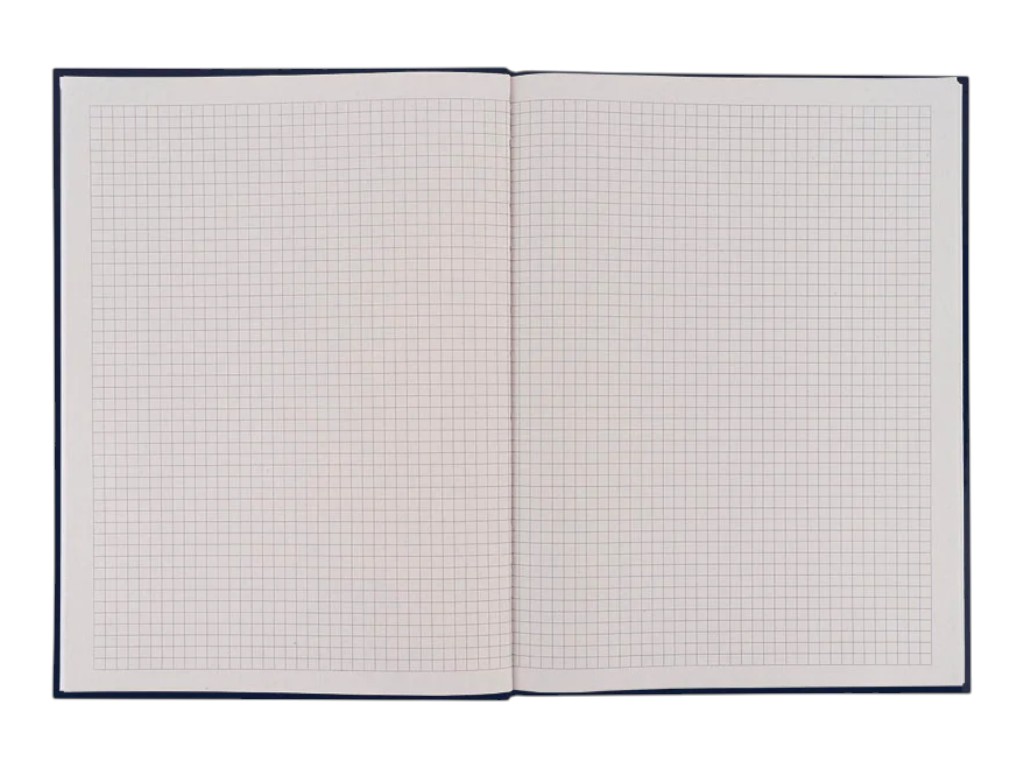 Книга записная One Color Axent 8426-3-A, A4, клетка, 96 листов, синий